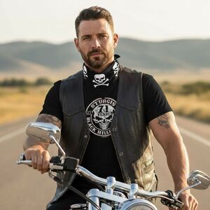 Anvil #Sturgis Black Hills 2009 Black T-Shirt. Size Large.